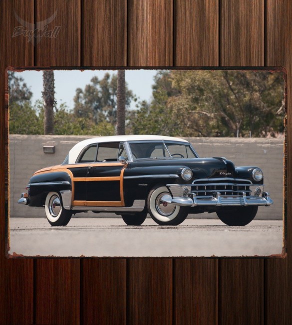 Металлическая табличка Chrysler Town&Country Newport Coupe